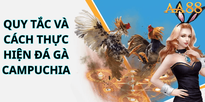 Quy Tắc Và Cách Thực Hiện Đá Gà Campuchia